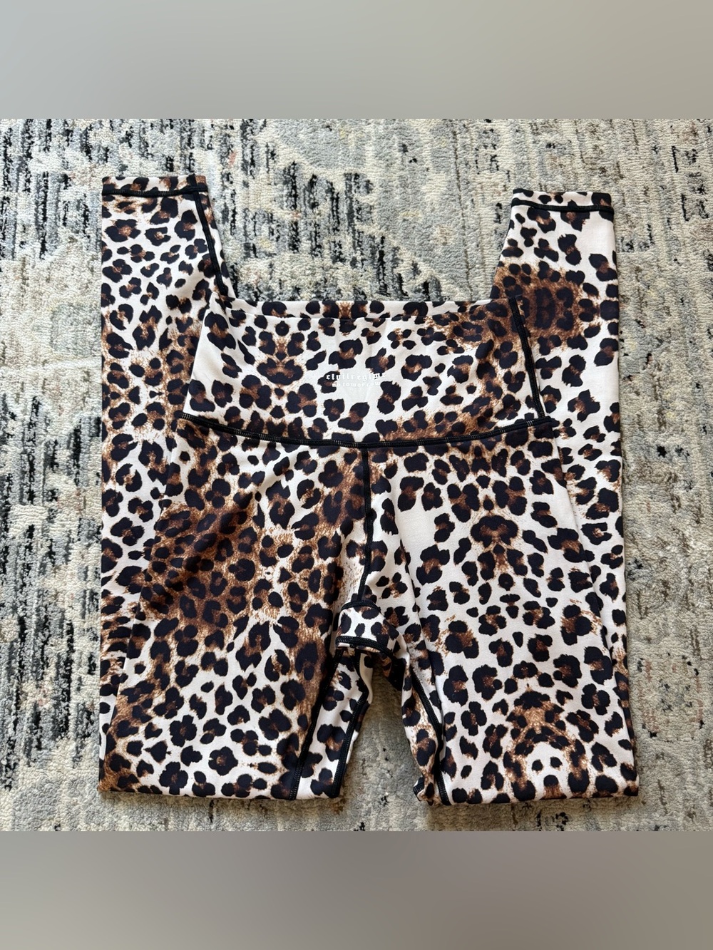 Civil Regime animal print Leggings Small
